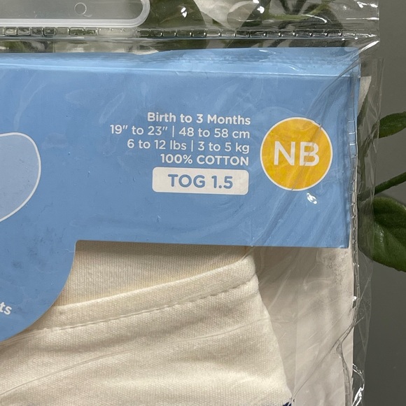 HALO SleepSack Swaddle.  NEW!  Cream colored.  Cotton. - Picture 4 of 5